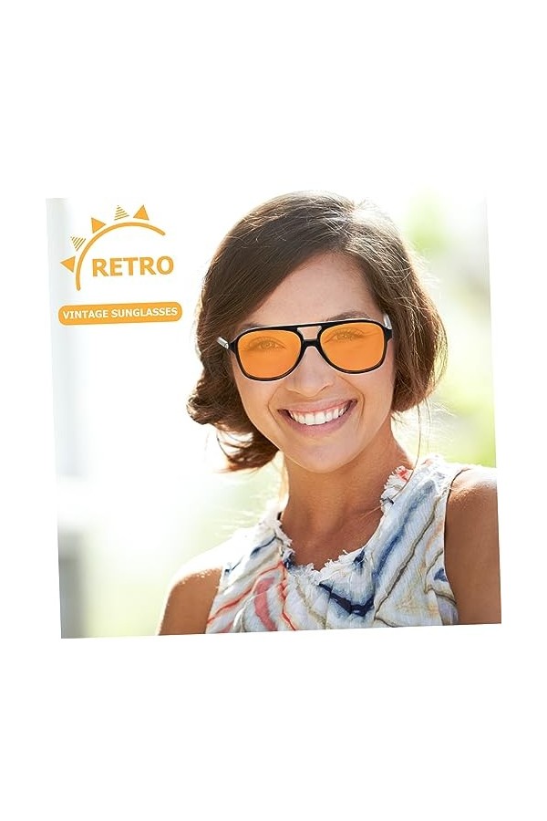 OATIPHO Des Lunettes De Soleil Teinté Lunettes De Soleil Accessoires Photo Lunettes De Soleil Vintage Surdimensionnées Hommes