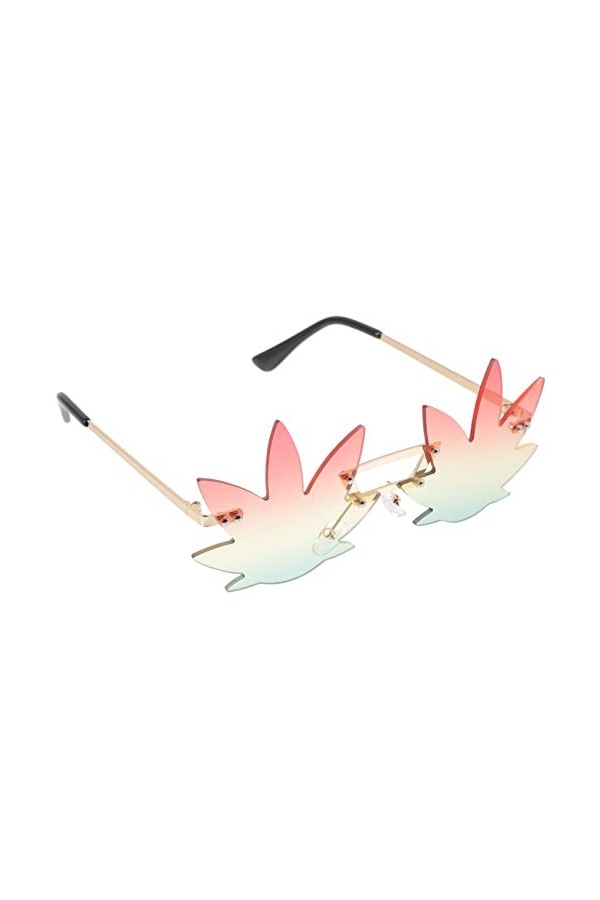 Didiseaon Lunettes De Soleil Irrégulières Lunettes De Fête Lunettes De Fête Sans Monture Femmes Lunettes De Soleil Étoiles Lu