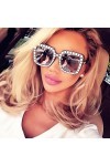 VALICLUD Lunettes Lunettes De Soleil Surdimensionnées Nouveauté Lunettes De Soleil Femme Surdimensionnées Lunettes De Soleil 