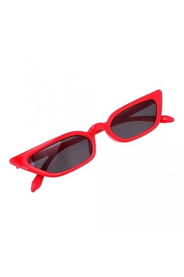 SOIMISS 2 Pièces Femmes Lunettes De Soleil À La Mode Cat Eye Lunettes De Soleil Petites Lunettes De Soleil Élégant Lunettes P