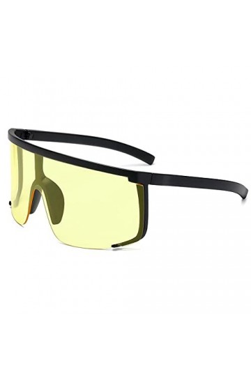 2023 Lunettes De Soleil Homme Surdimensionné Bouclier Demi-Monture Lunettes De Soleil Femmes Lunettes Lunettes Uv400 Color:Ja