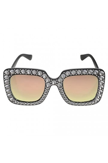 SOIMISS Lunettes Sans Monture Lunettes De Mode Pour Femmes Lunettes De Soleil Amusantes Lunettes De Discothèque Lunettes De S