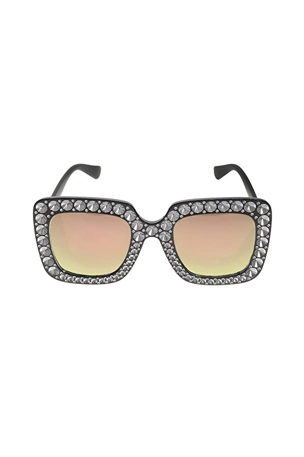 SOIMISS Lunettes Sans Monture Lunettes De Mode Pour Femmes Lunettes De Soleil Amusantes Lunettes De Discothèque Lunettes De S