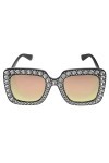 SOIMISS Lunettes Sans Monture Lunettes De Mode Pour Femmes Lunettes De Soleil Amusantes Lunettes De Discothèque Lunettes De S