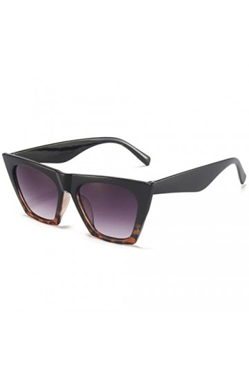 CSRP Nouveau carré Lunettes de Soleil Femmes Noir Marque Concepteur Lunettes de Soleil Femme Voyage Pilote dégradé Mode-Noir 