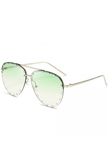 Dollger Lunettes de Soleil pour Femme Classique Pilote Lunettes de Soleil Monture Métal Style Mode Protection UV400