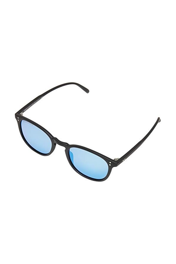Urban Classics Sunglasses Arthur UC, Lunettes de Soleil Mixte, Noir/Bleu, Taille Unique