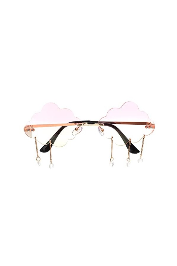 Parliky Lunettes De Soleil Lunettes Disco Cotillons De Pâques Cotillons Pour Les Enfants De 4 à 8 Ans Vague Sans Monture Coti