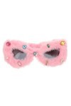 USHOBE Lunettes De Soleil Moelleuses Lunettes De Soleil Œil De Chat Floues Jolies Lunettes De Soleil Pour Femmes Lunettes De 