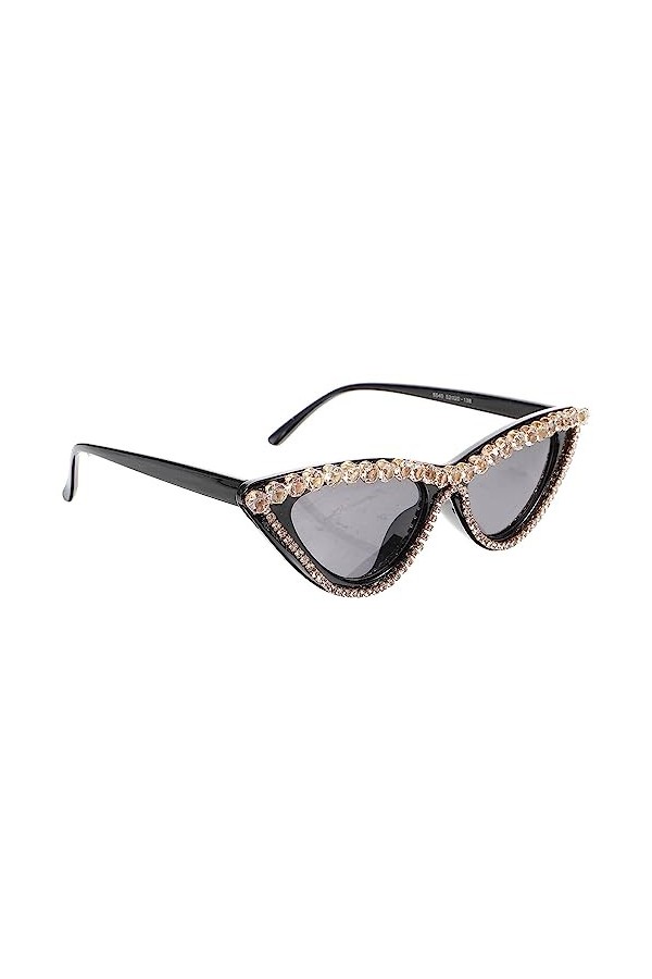 Holibanna Lunettes Triangulaires Étroites Lunettes De Soleil Tendance Pour Femmes Lunettes De Soleil Brillantes Lunettes De S