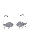 WOFASHPURET 1 PC Lunettes De Soleil Personnalisées Goutte De Pluie 90S Lunettes De Soleil Cool Lunettes De Soleil Bleu Lunett