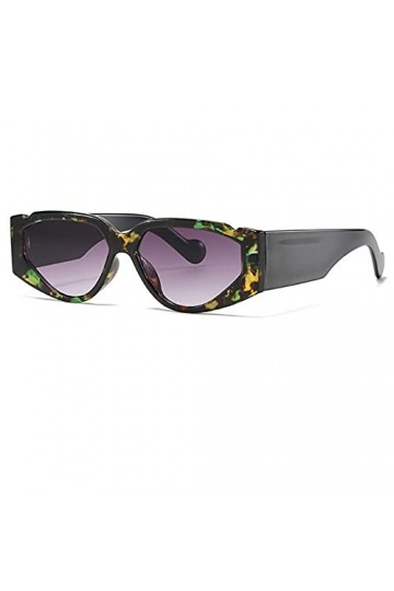 LUOXUEFEI De Soleil Lunettes Lunettes De Soleil Carrées Femme Lunettes De Soleil Homme Lunettes Lunettes De Soleil Vert Gris