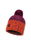 Buff Bonnet Tricoté Polaire Janna Fuchsia
