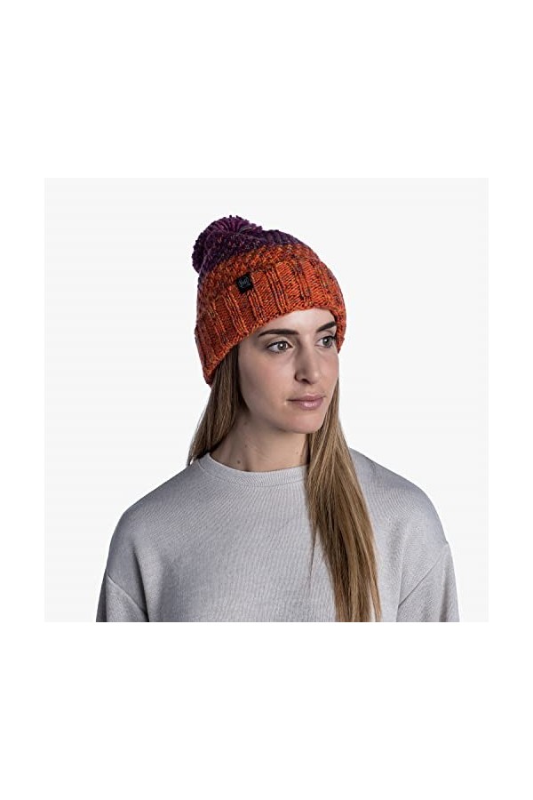 Buff Bonnet Tricoté Polaire Janna Fuchsia