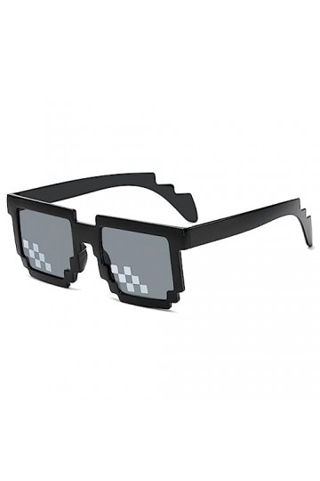 WANGOLK Lunettes de soleil Shades Pixelated Ladies Lunettes de soleil Lunettes de soleil Mosaïque Lunettes de soleil pour hom