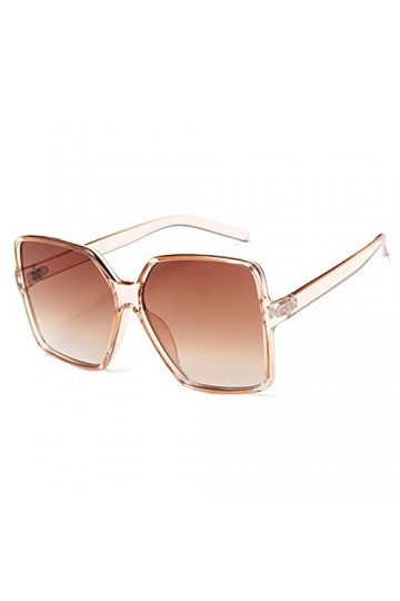 LUOXUEFEI De Soleil Lunettes Lunettes De Soleil Surdimensionnées Femmes Grand Cadre Lunettes De Soleil Carrées Hommes Lunette