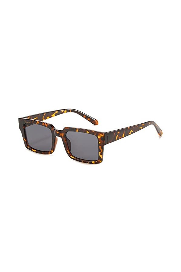 LUOXUEFEI Lunettes De Soleil Lunettes De Soleil Carrées Femme Petites Lunettes De Soleil Rectangle Femme Trave Eyewearl