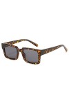 LUOXUEFEI Lunettes De Soleil Lunettes De Soleil Carrées Femme Petites Lunettes De Soleil Rectangle Femme Trave Eyewearl