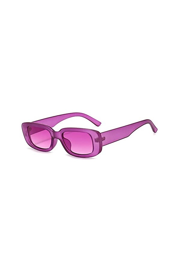 LUOXUEFEI De Soleil Lunettes Lunettes De Soleil Carrées Voyage Petites Lunettes De Soleil Rectangulaires Hommes Femmes