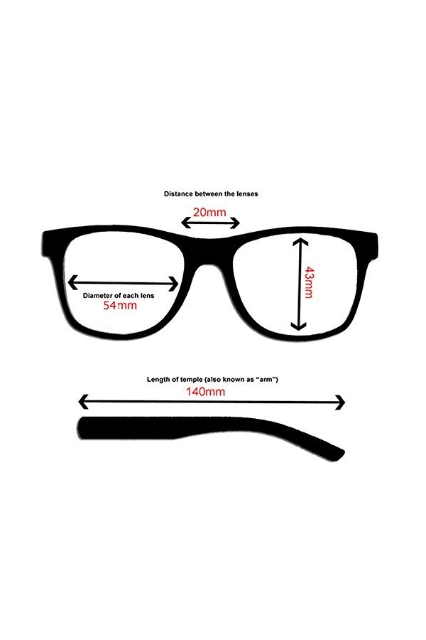 Boolavard Lunettes de Soleil Nerd dans le Style des Lunettes Unisexes Rétro Vintage - 45 modèles au choix Noir Teinté 