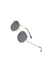 YIUPEDRFG Lunettes de Soleil Vintage pour Femmes, Monture légère, Protection à la Mode, Ajustement Confortable, Lunettes de S