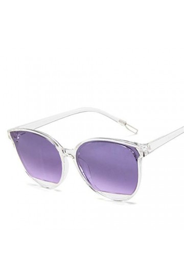 YIERJIU Lunettes Nouveau œil de Chat Femmes Lunettes de Soleil teintées lentille de Couleur Hommes Lunettes de Soleil en Form