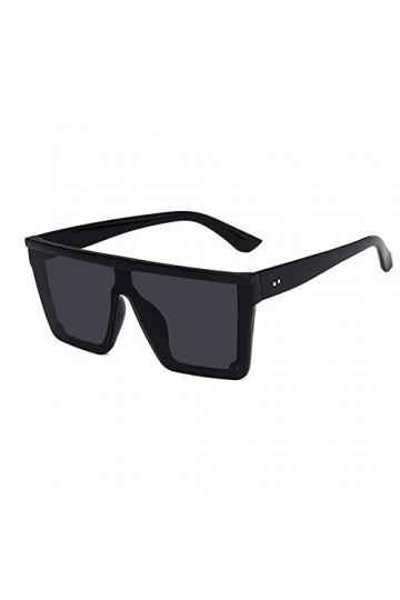 Lunettes de soleil dété tendance 2023 pour femmes, lunettes plates et carrées, lunettes de soleil de luxe pour femmes, K0A5,