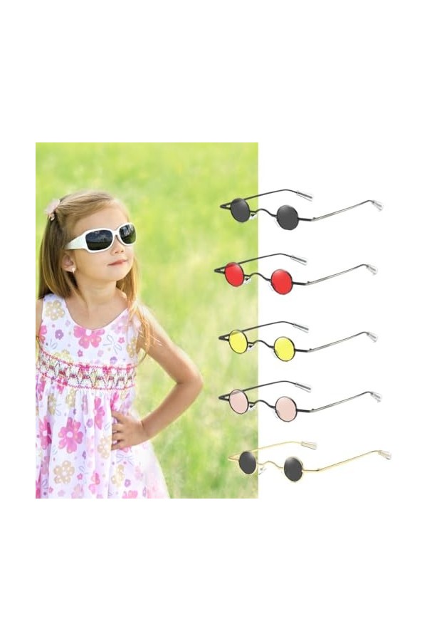 kawehiop Lunettes de soleil unisexes à monture métallique, à la mode, avec Protection UV, en acétate et en métal, lunettes de