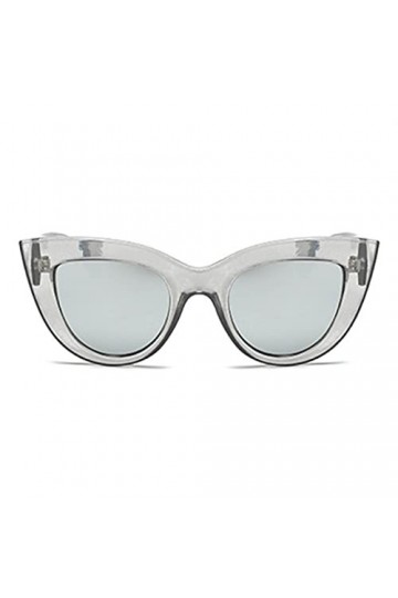 Dorjuli Lunettes de soleil vintage pour femme - Lunettes de soleil classiques sans monture - Lunettes de soleil amusantes - C