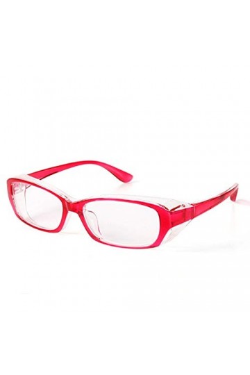 Dorjuli Y2k Lunettes de soleil sans monture tendance surdimensionnées Lunettes de soleil rectangulaires Couleurs hippie Lunet