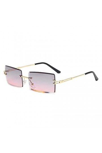 SHANGYU I1N0 Lunettes de soleil tendance pour femme Coupe carrée Dégradé, H