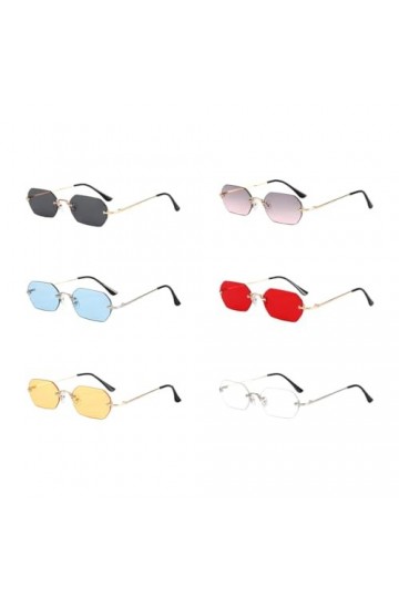 kawehiop Lunettes de soleil confortables et durables pour femmes, antirouille, Anti-Corrosion, rectangulaires, couleur vraie
