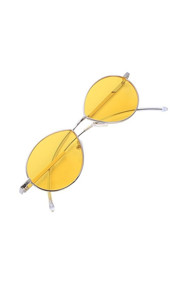 SAHROO des Lunettes de Soleil Concepteur de Marque Jambe de Lunettes de Flexion Lunettes de Soleil ovales de Luxe des Femmes 