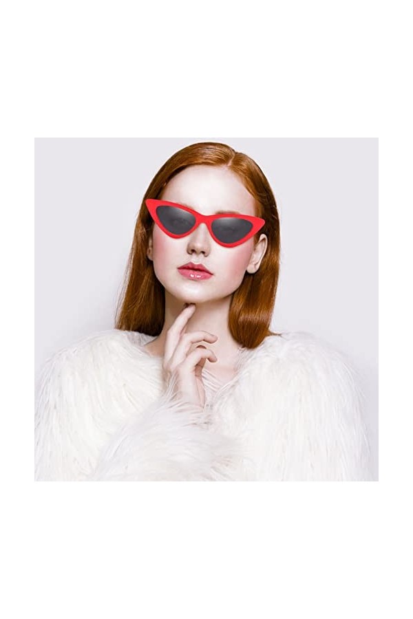 Y2k Lunettes de soleil sans monture Lunettes de soleil pour fête Lunettes de soleil carrées Mode Lunettes UV Été Lunettes de 