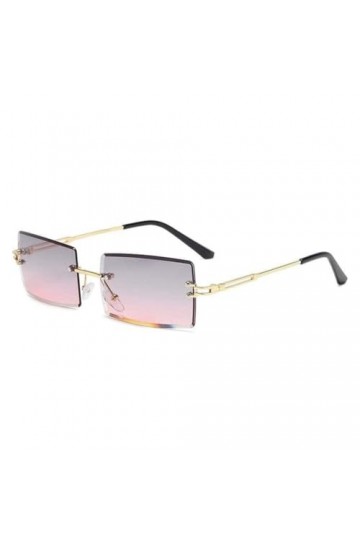 QILTON Lunettes de soleil pour femme - Coupe carrée - Dégradé, Couleur 8