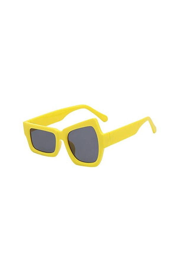 Lunettes de soleil pour femme - Lunettes de soleil - Lunettes de soleil sans monture - Lunettes amusantes personnalisées - Pe