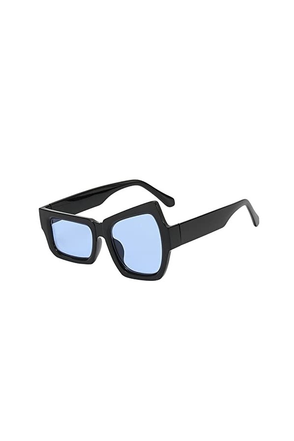Lunettes de soleil pour femme - Lunettes de soleil - Lunettes de soleil sans monture - Lunettes amusantes personnalisées - Pe