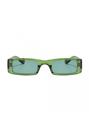 Dorjuli Lunettes de soleil vintage pour femme polarisées rétro fête lunettes de soleil sans cadre hippie couleurs lunettes de