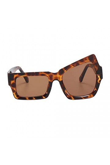 Lunettes de soleil pour femme - Lunettes de soleil - Lunettes de soleil sans monture - Lunettes amusantes personnalisées - Pe