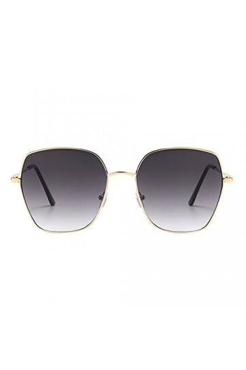 Dorjuli Lunettes de soleil vintage pour femme - Lunettes de soleil sans monture - Lunettes de soleil sans monture - Lunettes 