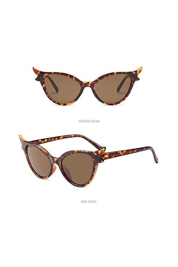 Lunettes de soleil vintage pour femme - Lunettes de soleil classiques - Verres sans cadre - Vision claire - Confortable - Hau