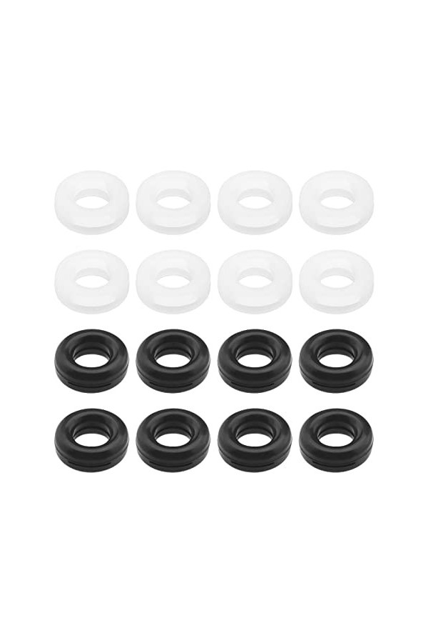 OTOTEC Retenue de Manchon de Lunettes en Silicone Rond Confort Support Anti-dérapant pour Pinces à Oreilles pour Lunettes de 