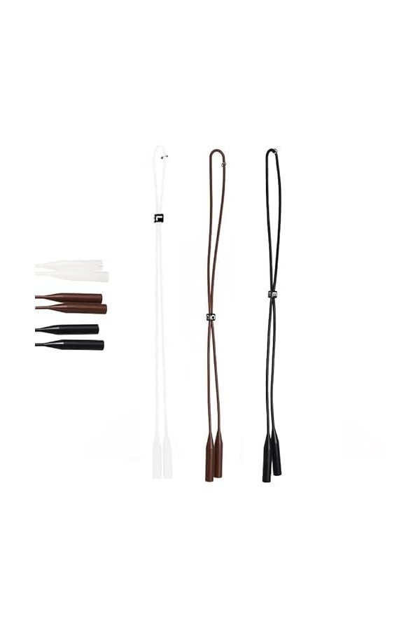 Cordon lunettes, corde lunettes de soleil, sangle lunettes de soleil en silicone imperméable parfaites pour le sport, tenue d