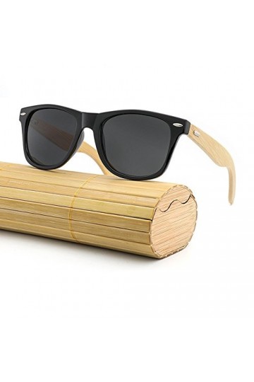 Lunettes de soleil en bois pour hommes et femmes rétro vintage CAa287