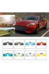 Clip polaris¨¦ sur relevable Lunettes de conduite vision nocturne len UV400 lunettes de soleil pour hommes femmes conduite ra