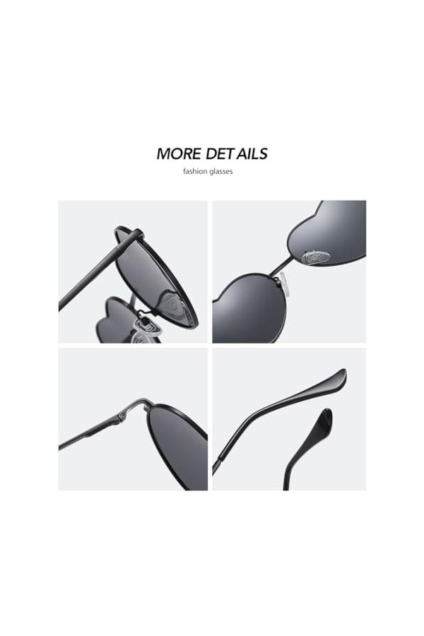 vreplrse Lunettes de soleil tendance avec monture en métal doré pour un style luxueux, plusieurs couleurs, lunettes de soleil
