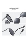 vreplrse Lunettes de soleil tendance avec monture en métal doré pour un style luxueux, plusieurs couleurs, lunettes de soleil