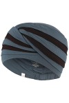 Christine Headwear Shanti Turban Bandeau, Blue/Black, Taille Unique aux Femmes