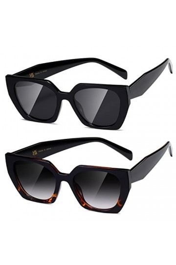 kimorn Femmes lunettes de soleil hommes rétro lunettes de soleil Vintage des années 90 Vintage Y2K oversize lunettes de solei