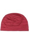 Christine Headwear Turban de Yoga en Bambou Doux-Rouge, Taille Unique Femme